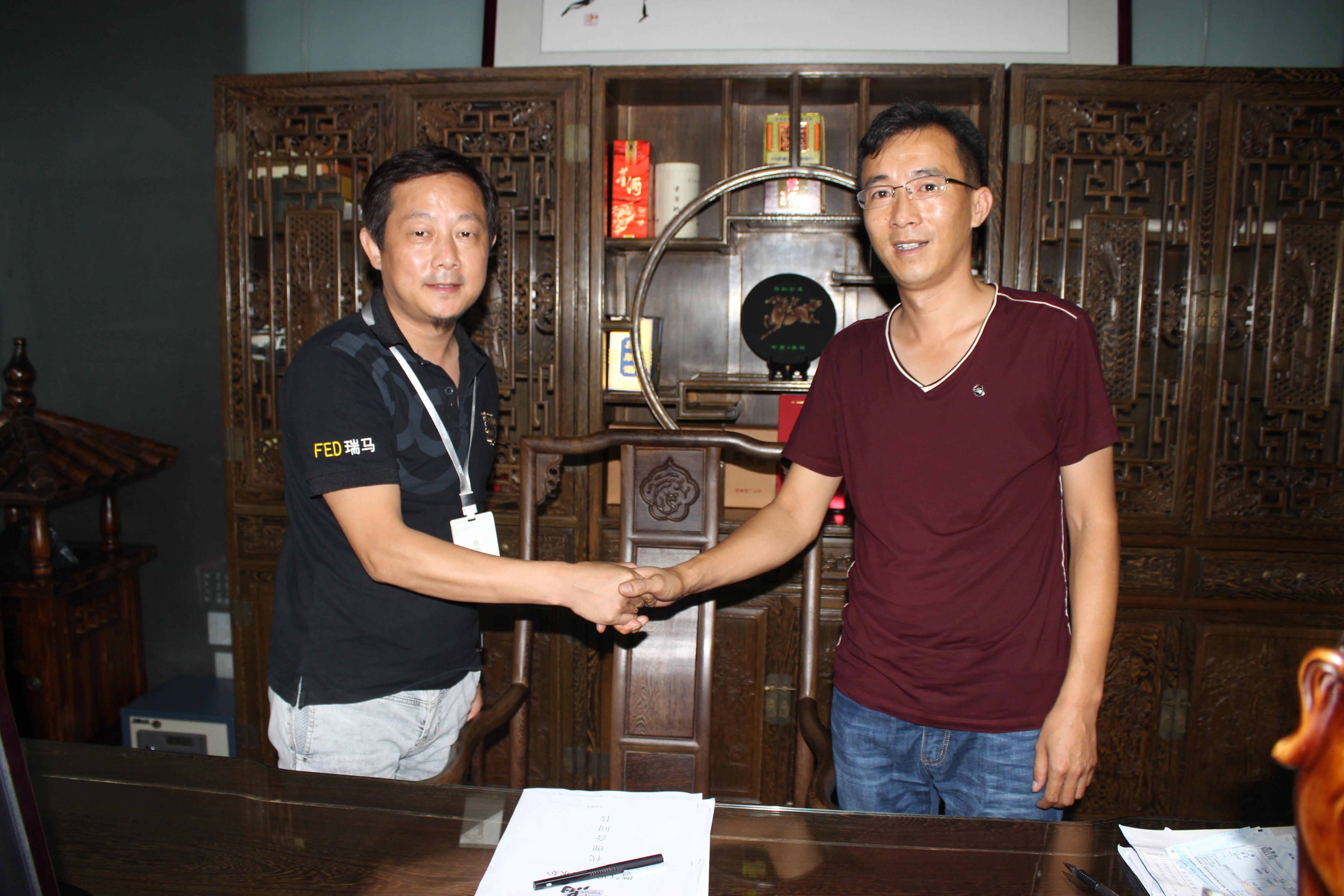 王總成功簽約加盟，瑞馬燃?xì)獗趻鞝t強(qiáng)勢(shì)進(jìn)駐河南周口1