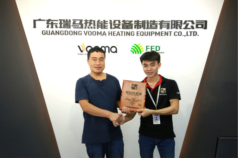 熱烈祝賀山西晉中合作伙伴加盟瑞馬壁掛爐