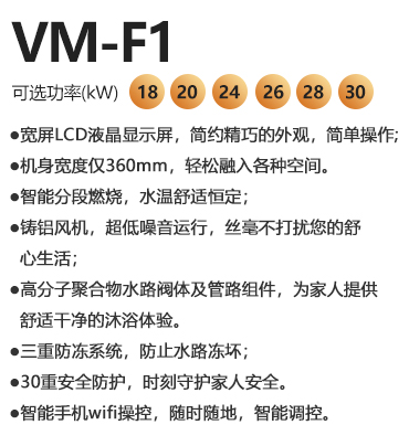 瑞馬VM-F1系列燃?xì)獗趻鞝t